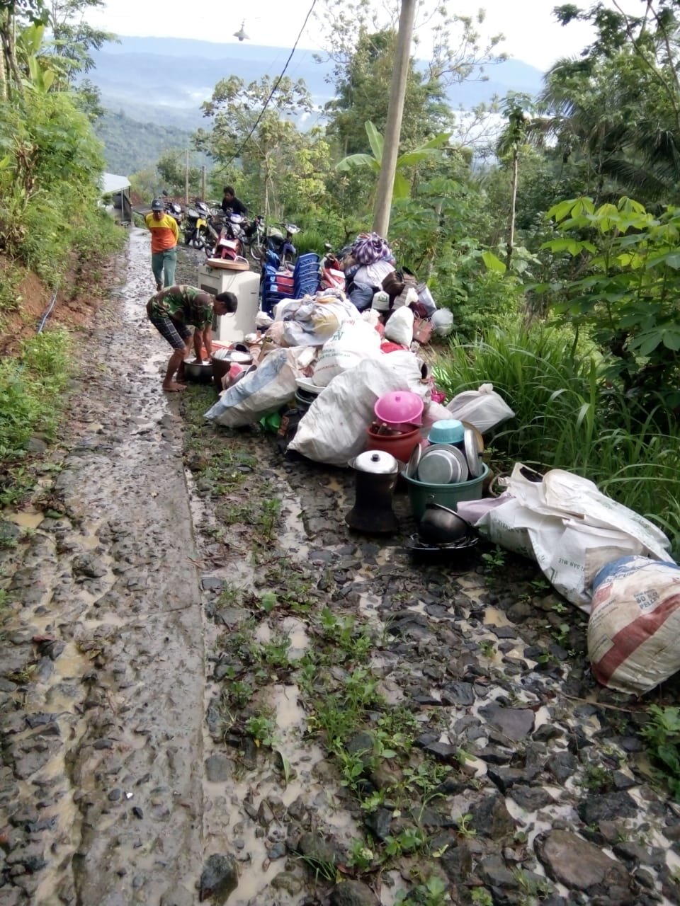 Bencana Tanah Gerak di Trenggalek, 23 Warga Terpaksa Mengungsi