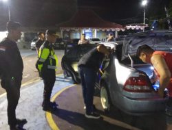 Polisi Kediri Periksa Kendaraan untuk Antisipasi Balap Liar dan Gangguan Kamtibmas