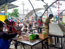 UPT Mitrologi Legal Disdag Kediri Berikan Layanan Tera Timbangan Gratis untuk Pedagang