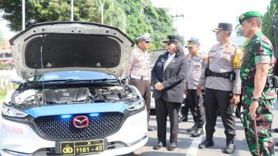 Ratusan Personel Gabungan Diterjunkan untuk Amankan Libur Nataru, Kapolres Kediri Kota Sampaikan Imbauan Ini