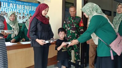 Kodim 0802 Ponorogo Gelar Uji Coba Program MBG untuk Ibu Hamil dan Balita