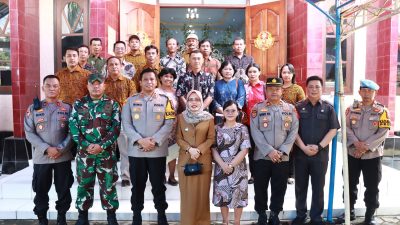 Forkopimda Kediri Pastikan Keamanan Jelang Natal dan Tahun Baru di Empat Gereja