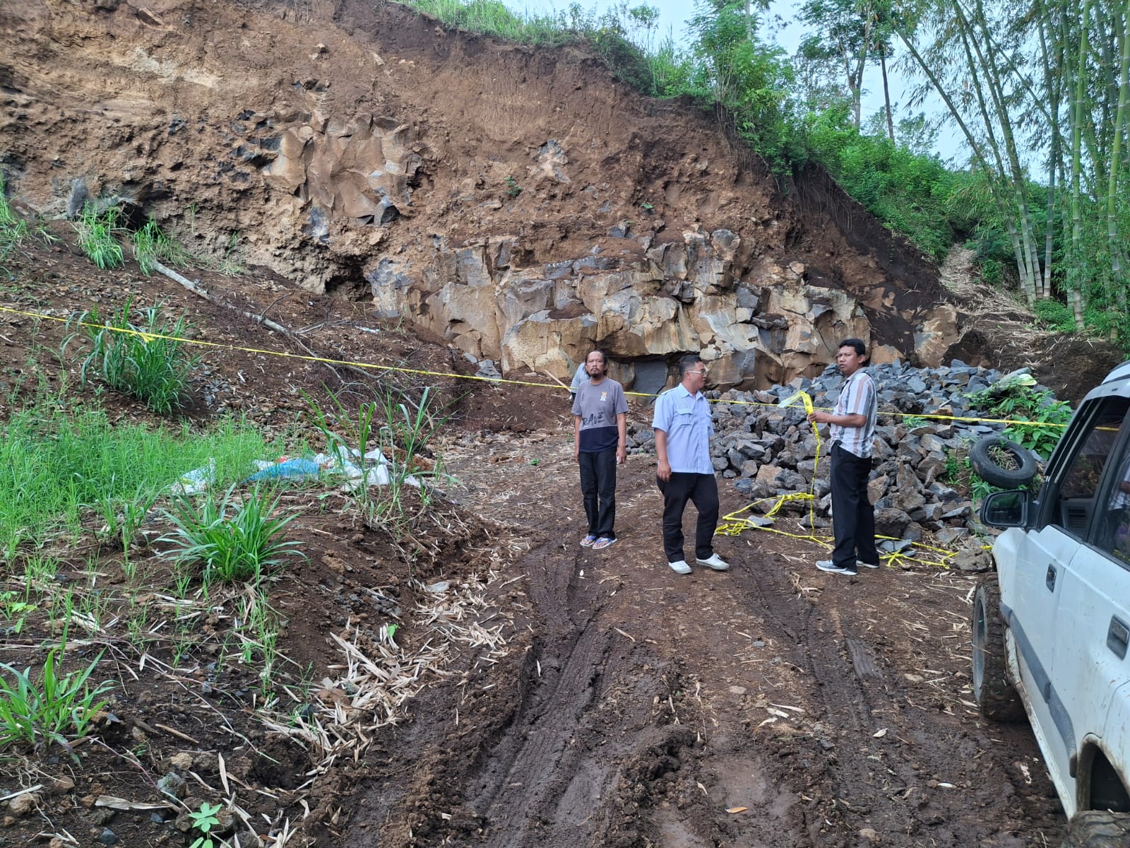 Polres Batu Tutup Tambang Ilegal di Giripurno Usai Laporan Warga