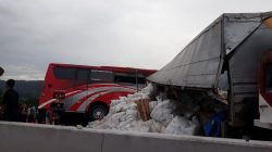 Kecelakaan Maut di Tol Pandaan-Malang, Bus Rombongan Pelajar Terlibat Tabrakan