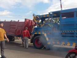 KA Kertanegara Tabrak Truk Gandeng di Blitar, Diduga Akibat Penjaga Palang Pintu Mengantuk