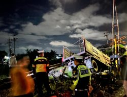 Kecelakaan KA Kertanegara Vs Truk Gandeng, Empat Kereta Alami Keterlambatan