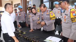 Polres Blitar Sidak Senpi, Pastikan Kedisiplinan dan Kelayakan Anggota