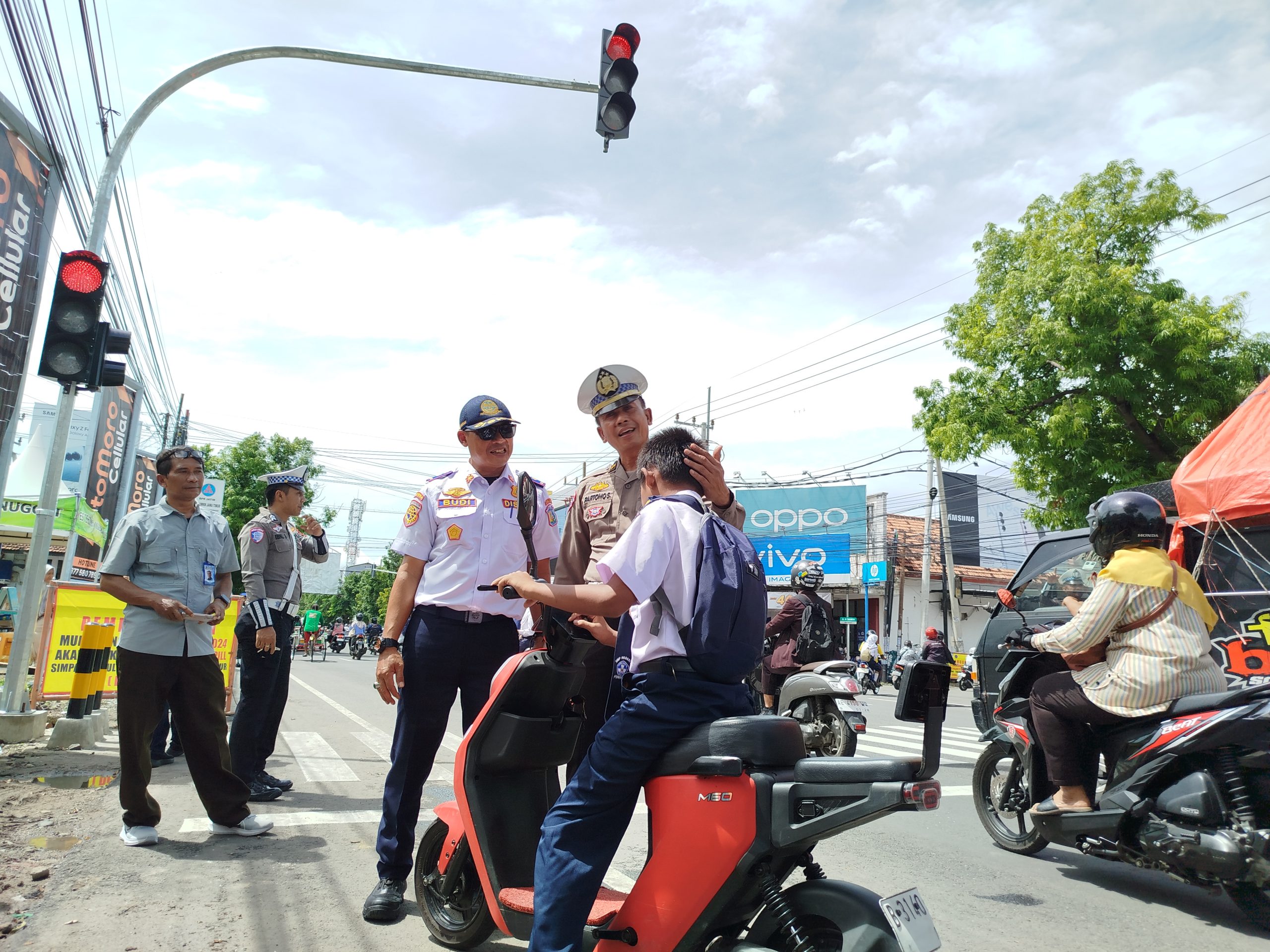 Satlantas Polres Ponorogo Imbau Masyarakat Tidak Gunakan Sepeda Listrik di Jalan Raya