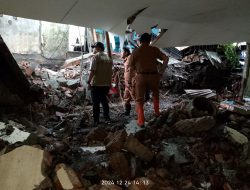 Tembok Batu Plaza Roboh, Kerusakan Graha Wangsa Hall Capai Belasan Juta Rupiah