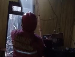 Kebakaran Akibat Korsleting, Rumah di Sumbergempol Habis Terbakar