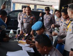 Polres Tulungagung Gelar Pemeriksaan Senjata Api Dinas untuk Antisipasi Penyalahgunaan