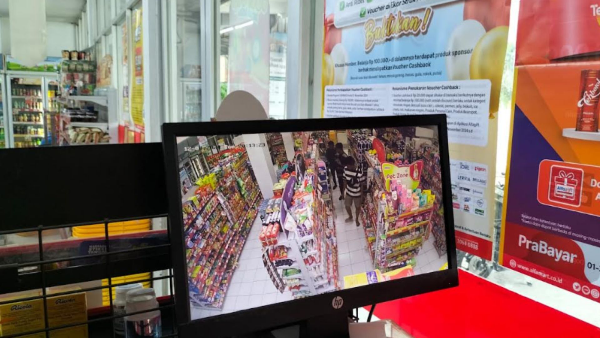 Minimarket Desa Sembon Jadi Sasaran Pencurian, Polisi Amankan Rekaman CCTV