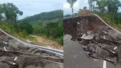 Tanah Longsor Tutup Total Jalur Lintas Selatan Malang - Blitar