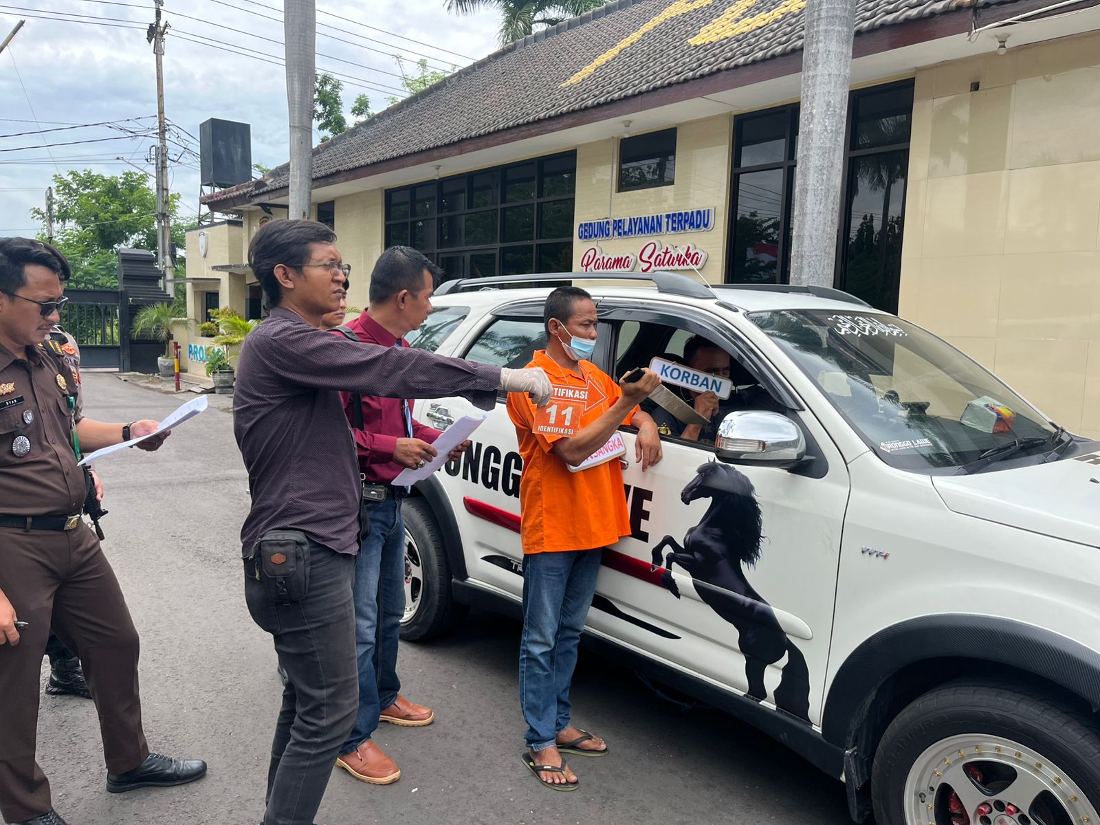 Rekonstruksi Kasus Pembunuhan Calon Pengantin di Nganjuk, Tersangka Peragakan 20 Adegan