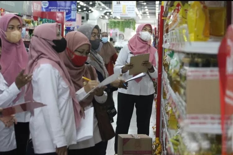 Sidak Mamin, Satgas Pangan Kabupaten Kediri Tak Temukan Barang Kadaluarsa