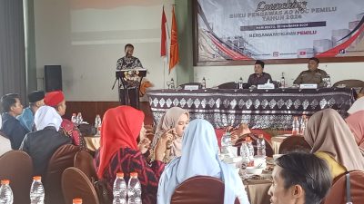 Bawaslu Kabupaten Kediri Luncurkan Buku Panduan Pengawas Ad Hoc Pemilu 2024, Ini Infonya