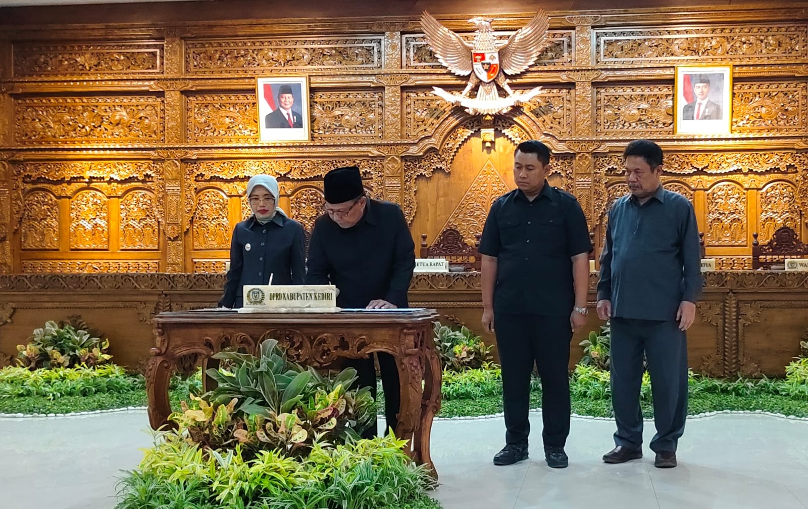 Dewan Kabupaten Kediri Setujui Raperda APBD 2025 Tepat Waktu