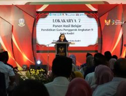 Hadiri Lokakarya 7 Panen Hasil Belajar Pendidikan Guru Penggerak Angkatan 11, Pj Wali Kota Kediri Beri Arahan Mengenai Sistem Pendidikan