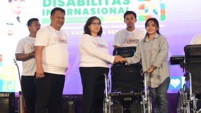 Ikuti Peringatan Hari Disabilitas Internasional, Pj Wali Kota Kediri : Kita Wujudkan Kota Kediri Ramah Bagi Disabilitas