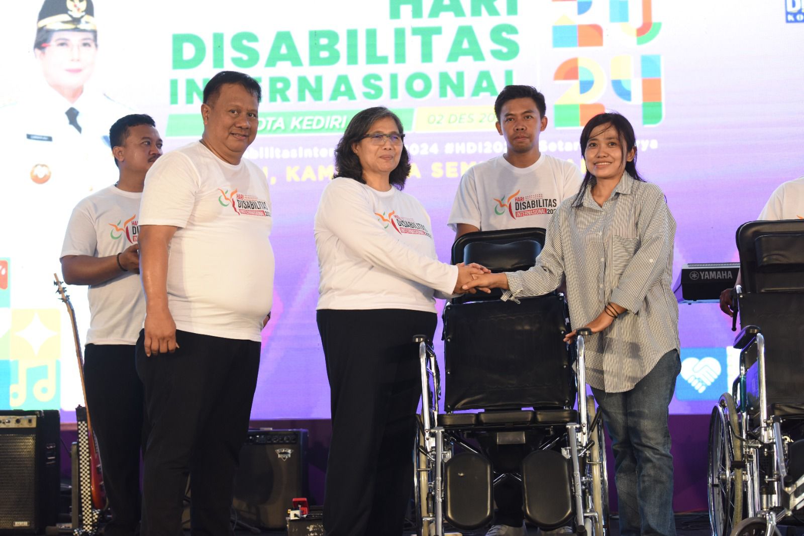 Ikuti Peringatan Hari Disabilitas Internasional, Pj Wali Kota Kediri: Kita Wujudkan Kota Kediri Ramah Bagi Disabilitas