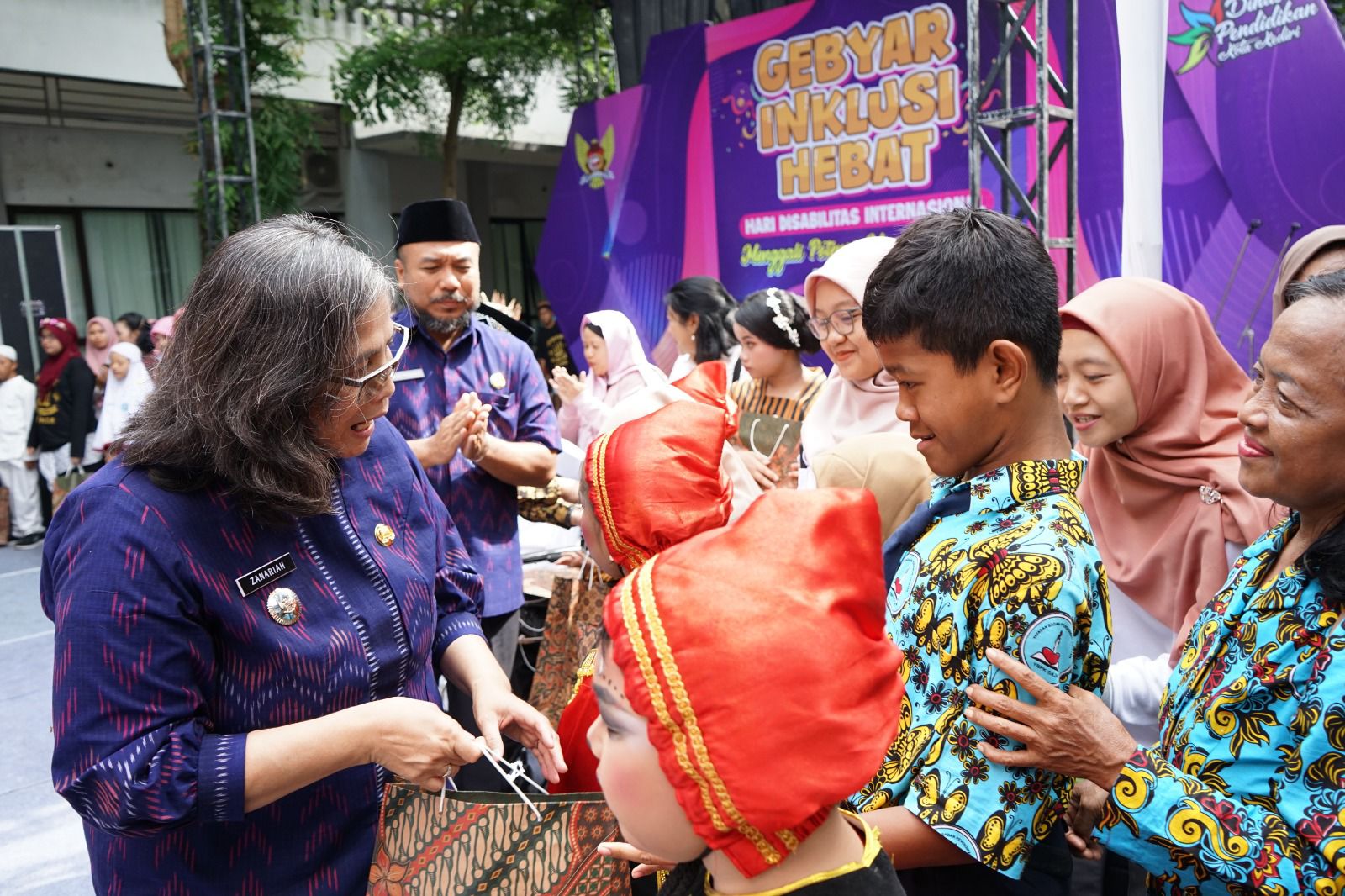 Buka Gebyar Inklusi Hebat, Pj Wali Kota Kediri : Pemkot Kediri Komitmen Hadirkan Ruang Ekspresi untuk Penyandang Disabilitas