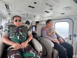 Kapolri dan Panglima TNI Pantau Jalur Mudik via Udara, Pastikan Lalu Lintas Lancar