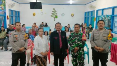 Perayaan Natal 2024 di Gereja GGP Jemaat ELUZAI dengan Pengamanan Ketat Berlangsung Khidmat dan Aman