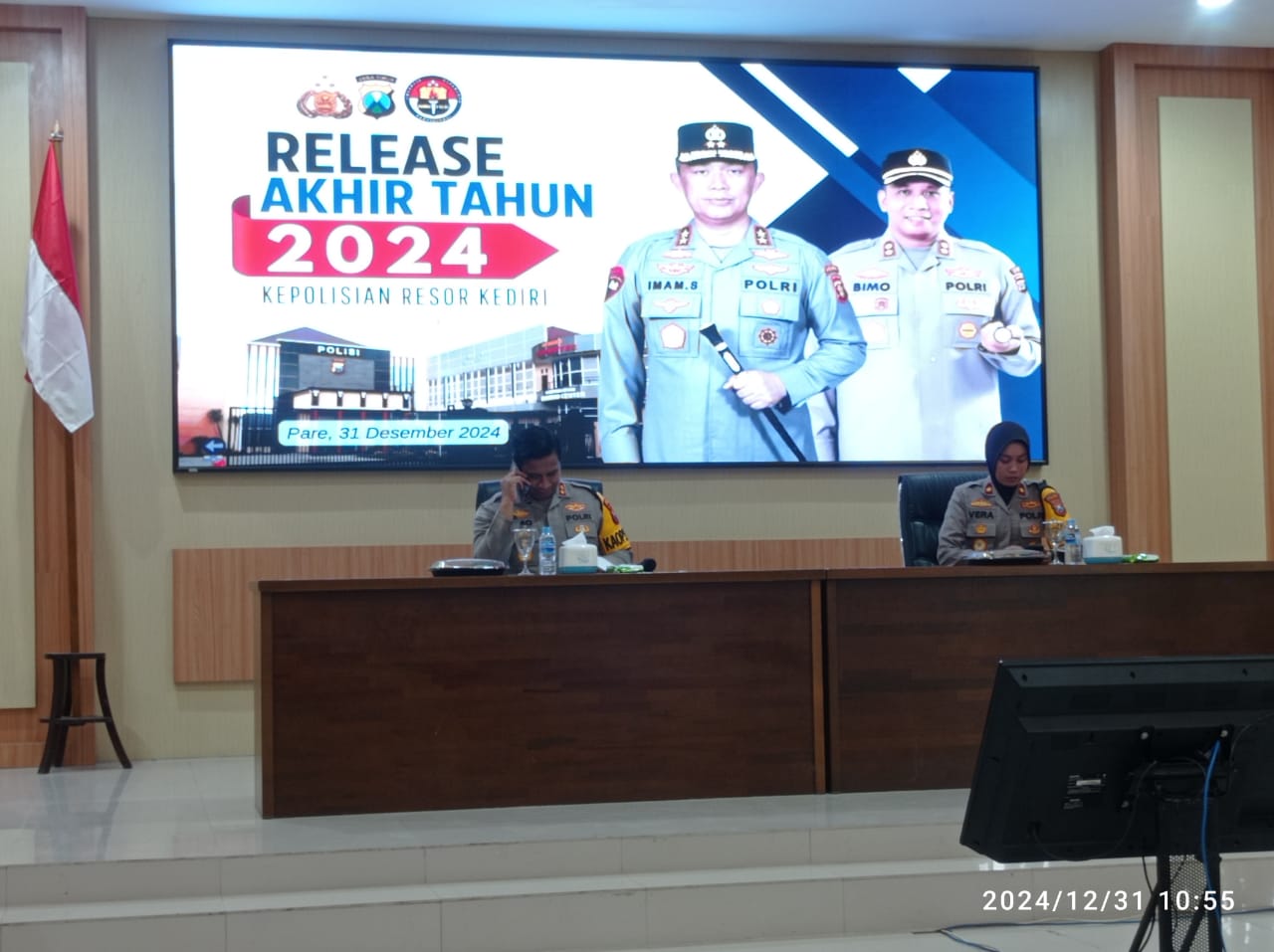 Kasus Kriminal di Kediri Menurun Tajam pada 2024, Polres Ungkap 317 KasusKasus Kriminal di Kediri Menurun Tajam pada 2024, Polres Ungkap 317 Kasus