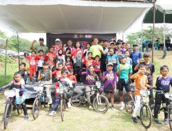 Pj Wali Kota Kediri Buka Perlombaan Balap Sepeda Race Time MTB – BMX – RB Piala Ketua ISSI Kota Kediri