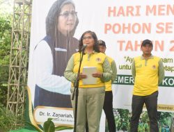 Pj Wali Kota Kediri Tanam Pohon di Sumber Cakarwesi, Peringati Hari Menanam Pohon Sedunia