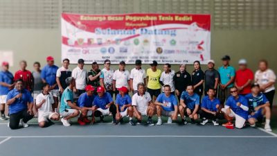 Kegiatan Rutin Paguyuban Tenis Kediri, Wujud Silaturahmi dan Kebersamaan