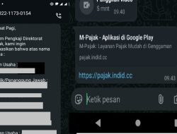 Penipuan Mengatasnamakan Direktorat Jenderal Pajak, Hati – Hati! Ini Ciri – Ciri dan Modus Penipuannya