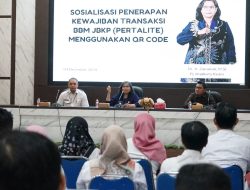 Pj Wali Kota Kediri Buka dan Beri Arahan Pada Sosialisasi Penerapan Kewajiban Transaksi BBM JBKP (Pertalite) Menggunakan QR Code