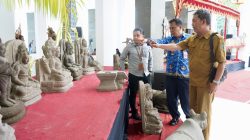 Bupati Kediri Berhasil Pulangkan Belasan Arca ke Kabupaten Kediri