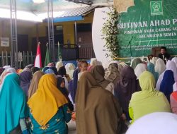 PAC Fatayat NU Kecamatan Semen Gelar Pengajian Ahad Pahing, Wujudkan Silaturahmi dan Penguatan Spiritual