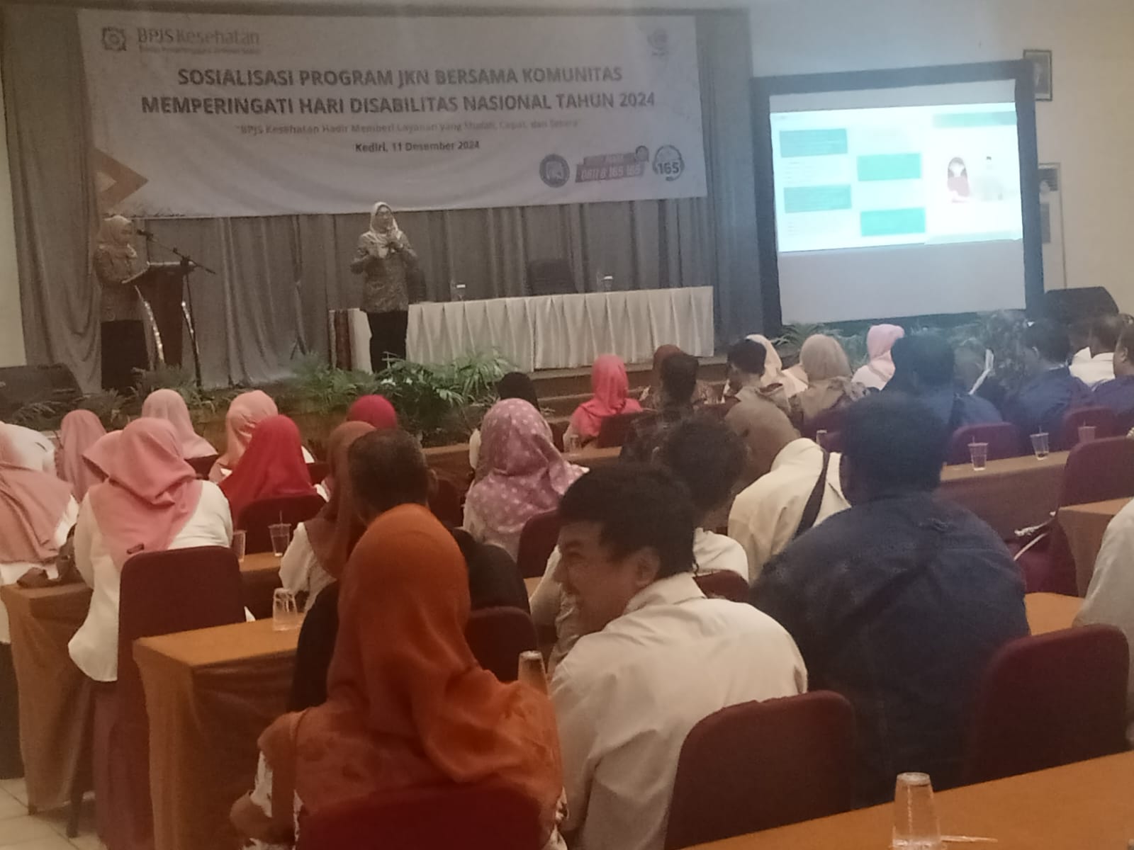 BPJS Kesehatan Gelar Sosialisasi JKN untuk Peringati Hari Disabilitas Nasional di Kediri