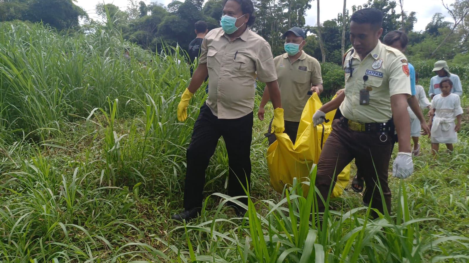 Penemuan Kerangka Manusia Duduk Bersila di Pinggir Sungai Brantas Gegerkan Warga Blitar