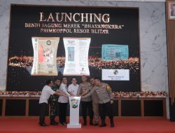 Menteri Pertanian Amran Pesan 200 Ton Benih Jagung Bhayangkara dari Blitar