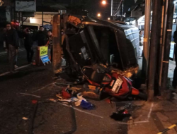 Bus Pariwisata Alami Rem Blong di Kota Batu, Satu Keluarga Jadi Korban Kecelakaan Tragis