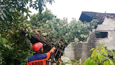 Hujan dan Angin Kencang Terjang Delapan Desa di Blitar, Bangunan Rusak, Dua Warga Terluka