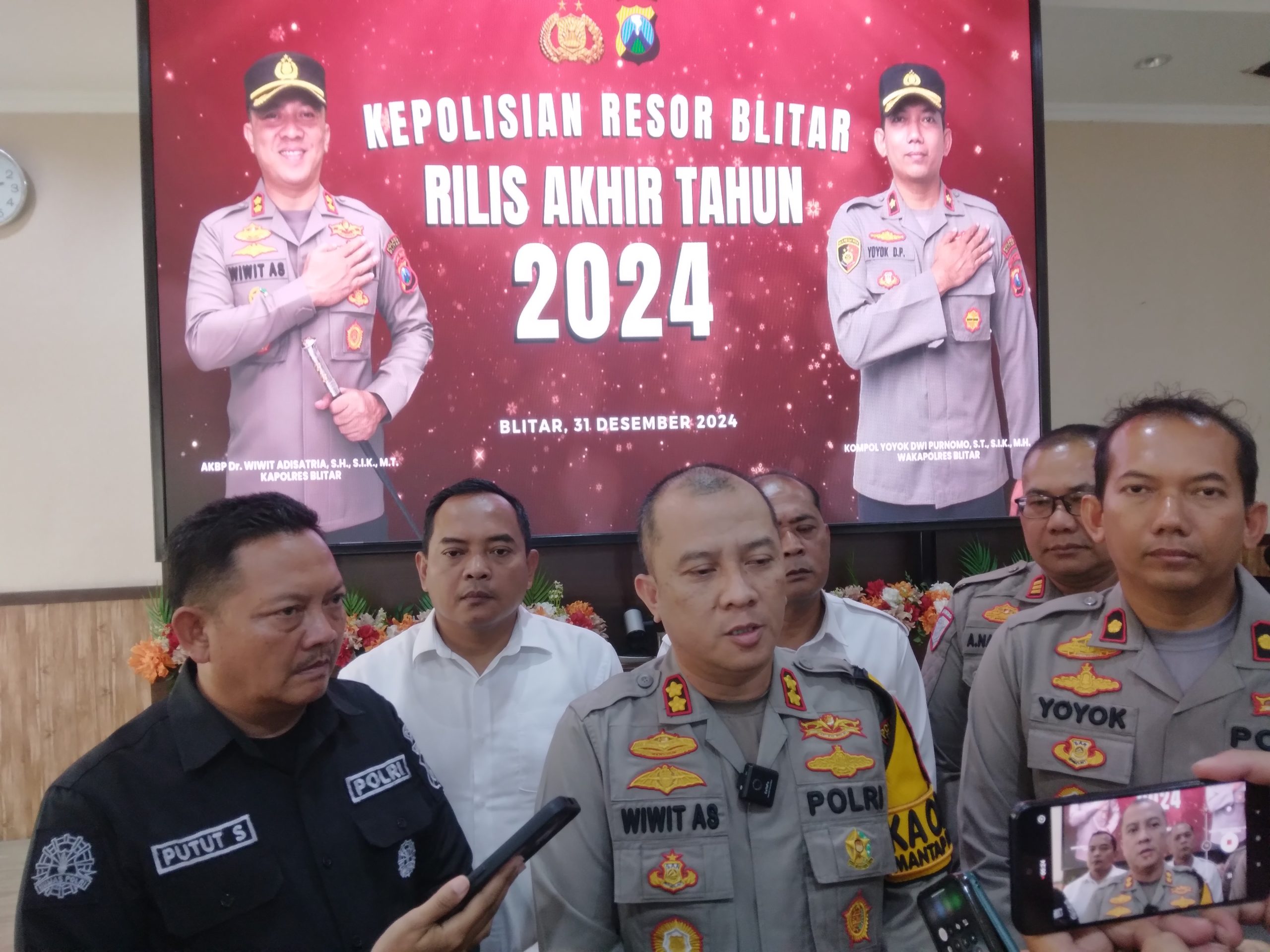 Kapolres Blitar Pindah ke Polda Jatim, AKBP Wiwit Adisatria Mendapat Apresiasi atas Prestasi Besar