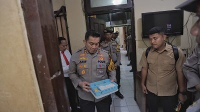 Kapolres Blitar Sidak Ruang Tahanan, Pastikan Fasilitas dan Makanan Sesuai Standar