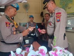 Pastikan Penggunaan Senjata Api Sesuai Ketentuan, Propam Polres Kediri Lakukan Pemeriksaan