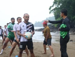 Inter Kediri Gelar TC di Pantai Gemah Jelang Babak 16 Besar Liga 4 Jatim