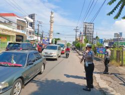 Puncak Libur Panjang, Tim Gabungan di Kabupaten Kediri Urai Kemacetan