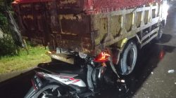 Pemotor Asal Madiun Tewas Setelah Tabrak Truk Parkir