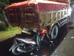 Pemotor Asal Madiun Tewas Setelah Tabrak Truk Parkir