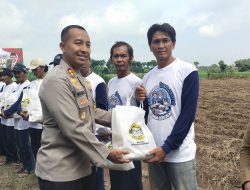 Polres Kediri Kota Tanam Jagung Serentak di Banyakan, Dukung Swasembada Pangan 2025