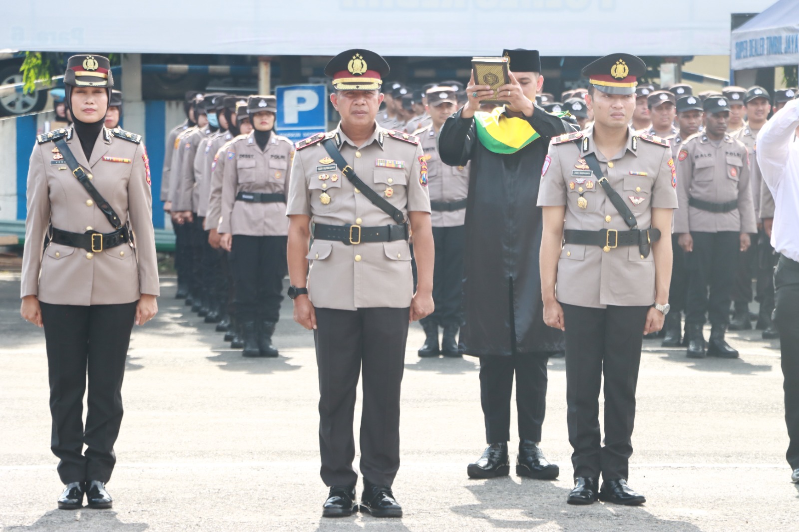 Mutasi Jabatan Strategis Warnai Awal 2025 di Polres Kediri