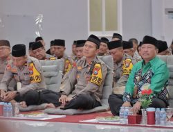 Peringati Isra Mikraj, Polres Blitar Santuni Anak Yatim dan Gelar Tausiyah